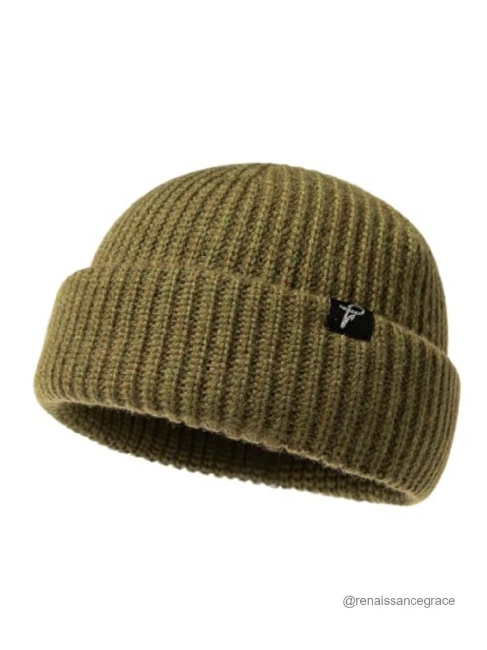 Comhats Merino Wool Blend Fisherman Beanie Oversize L/XL Winter Hat
